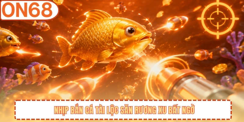 Nhịp bắn cá tài lộc săn rương xu bất ngờ